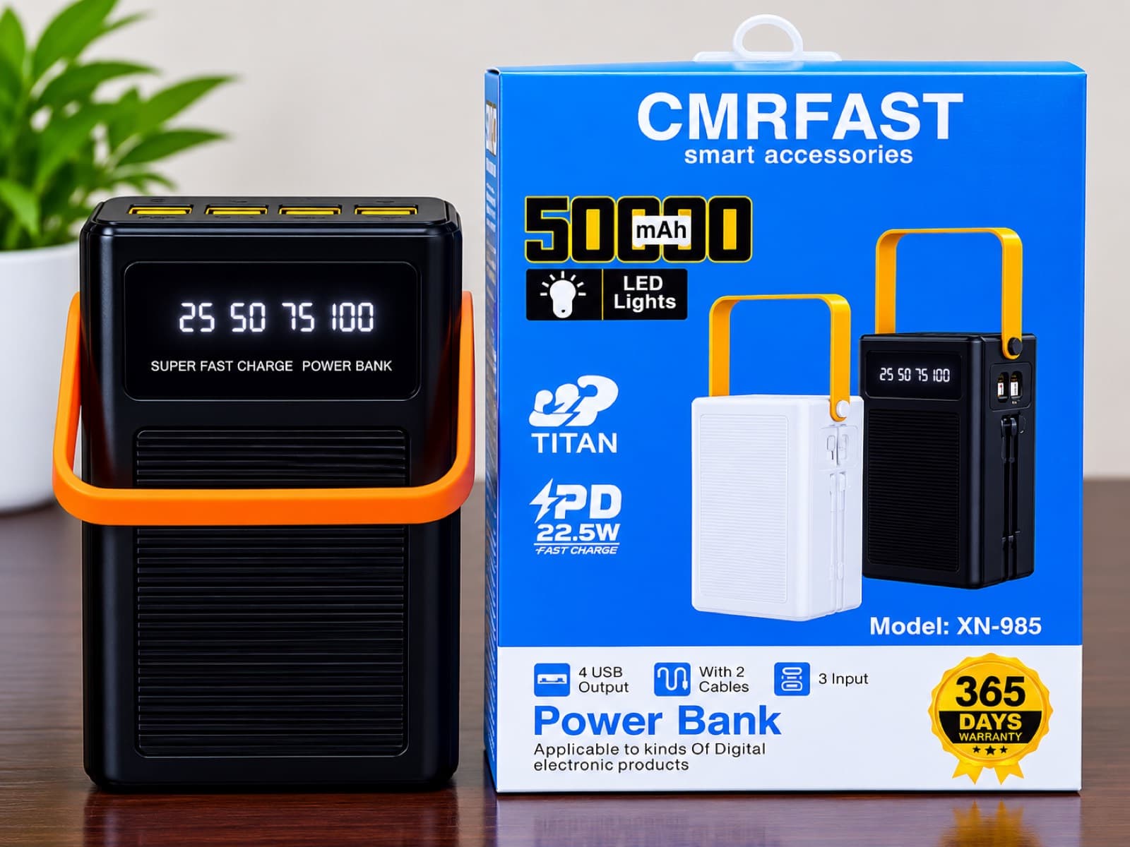 Power bank 50000mah CMRFAST