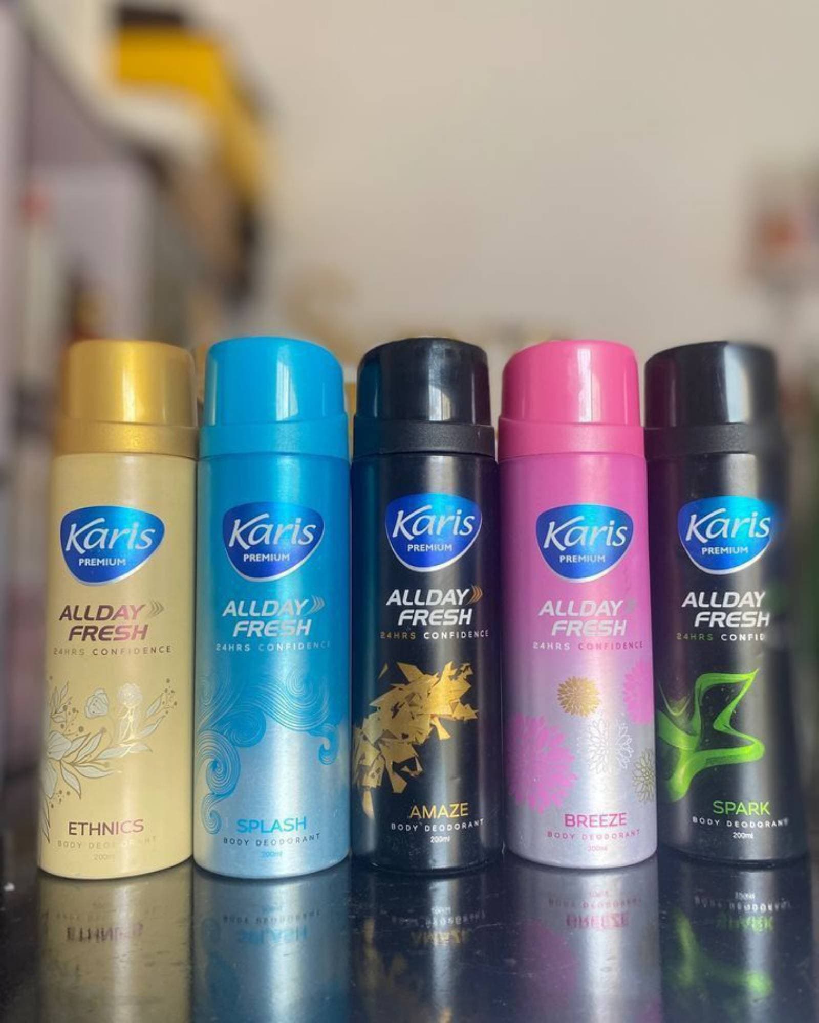 Karis body spray