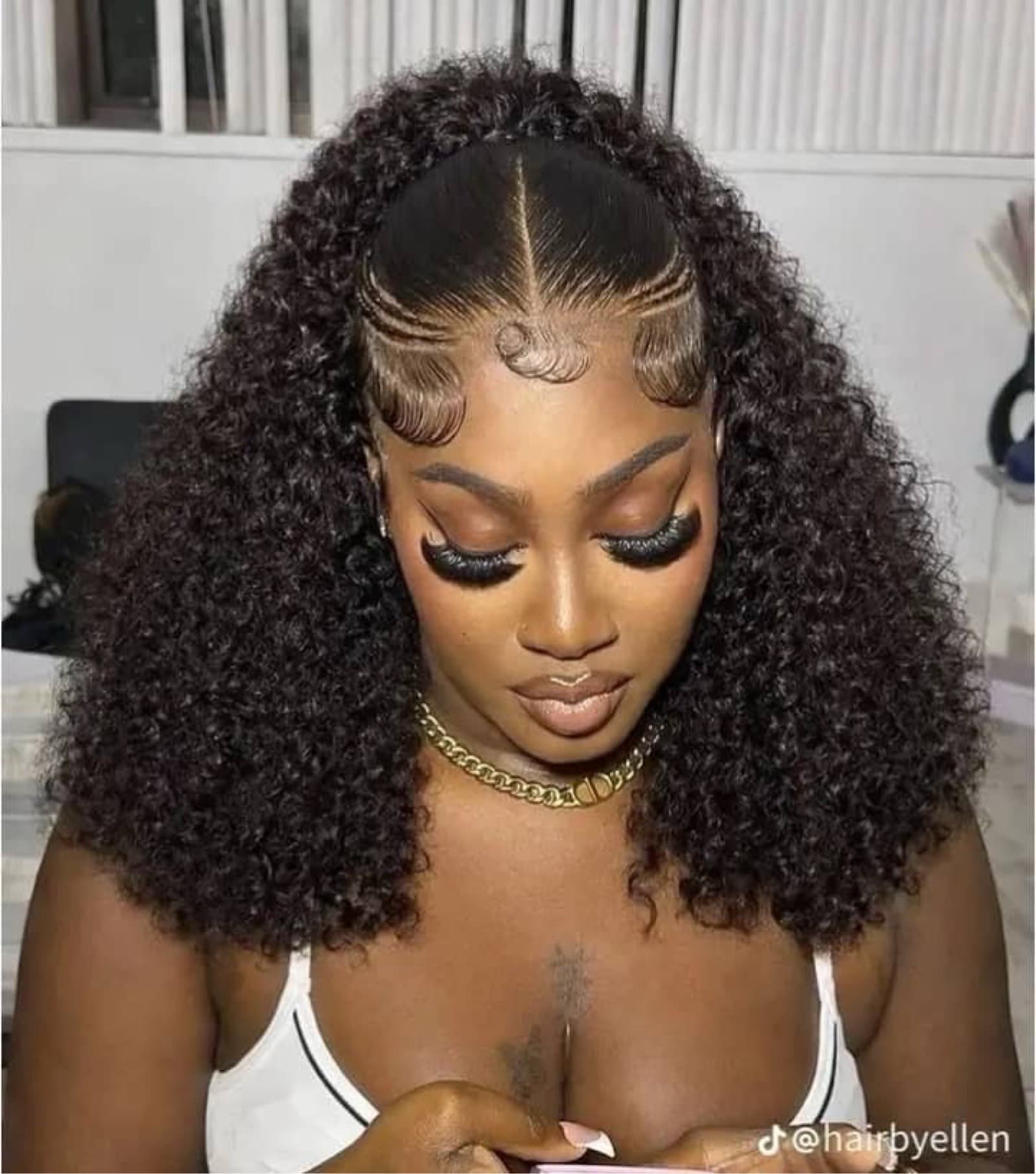 Customized | already styled pixie curl | full frontal | human hair