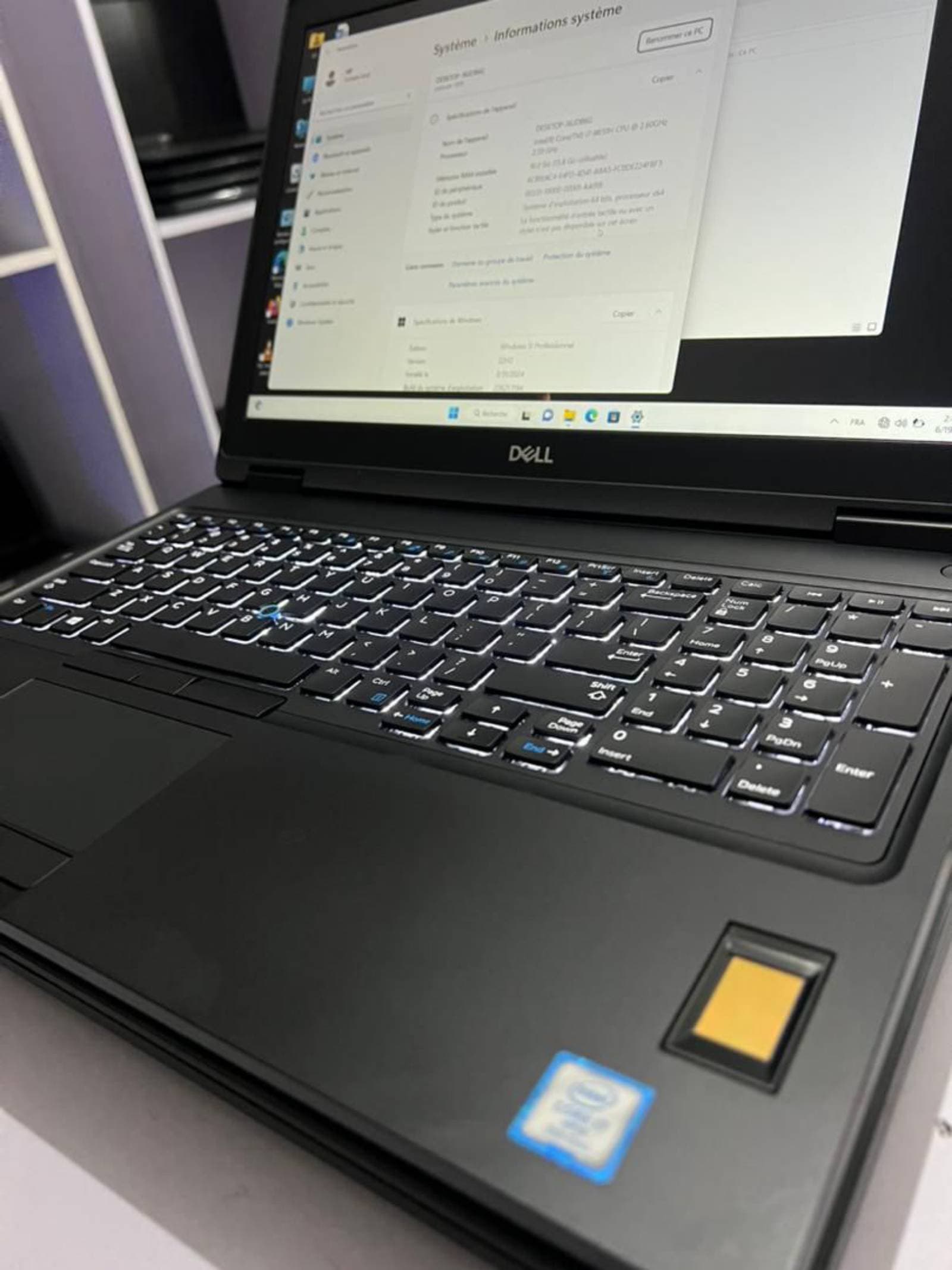 🎮💼 *DELL LATITUDE 5591*💻🔥
✅ Processeur : Intel Core i7 8ᵉ génération