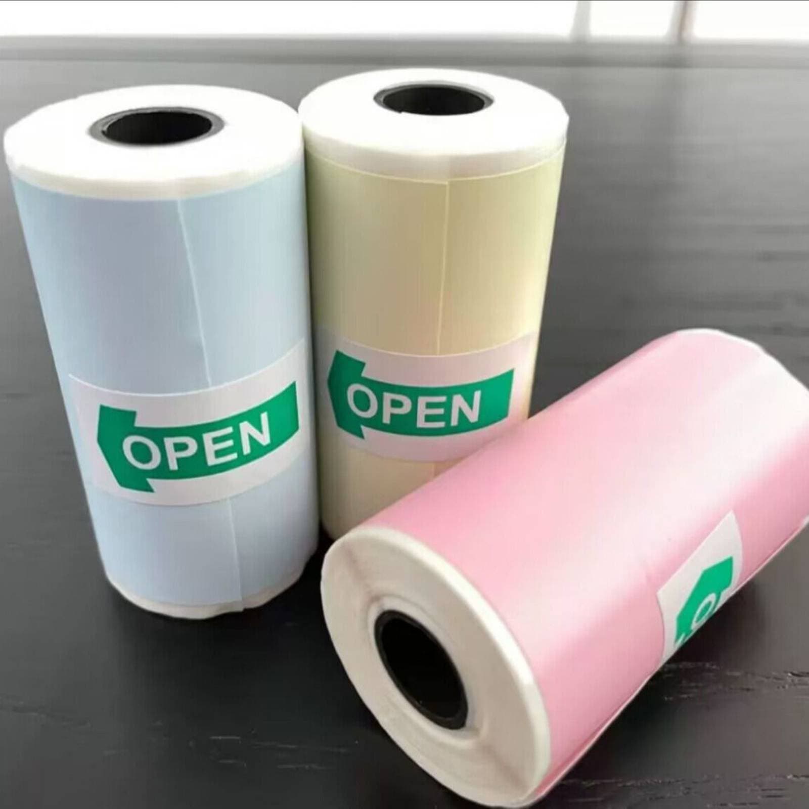 Sticky papers for C9 mini printers