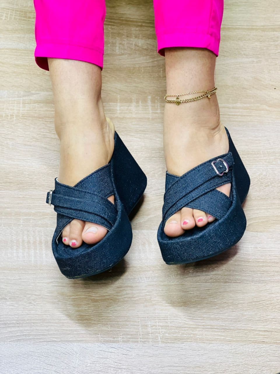 High slippers