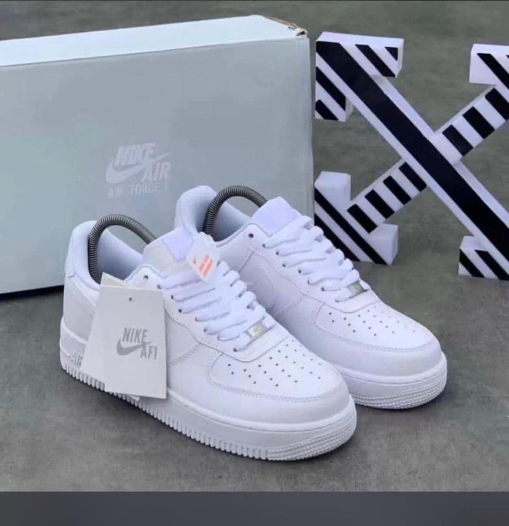 White sneakers