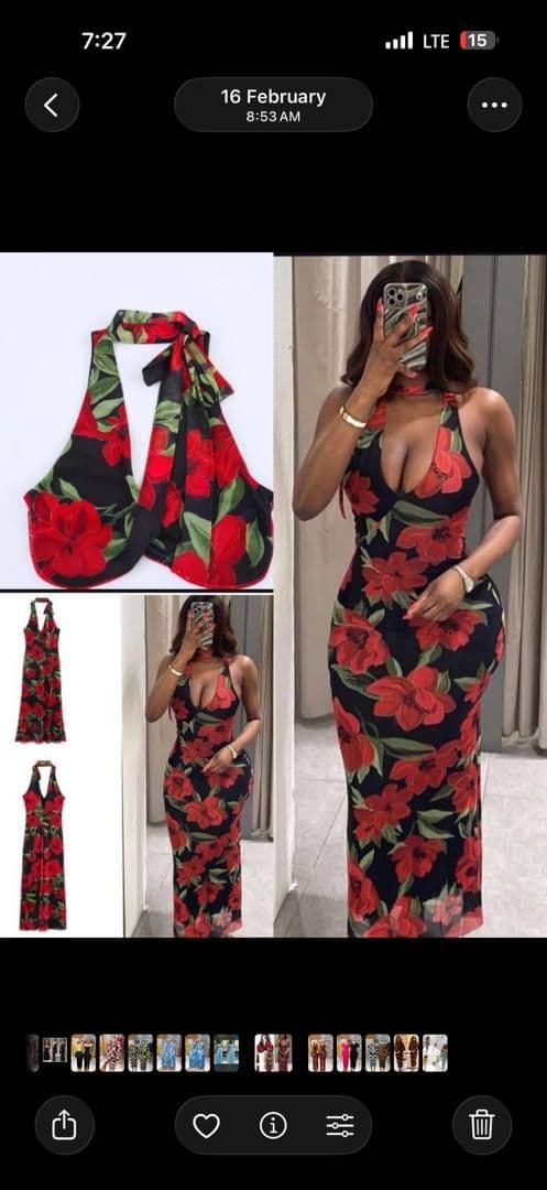Rose gown