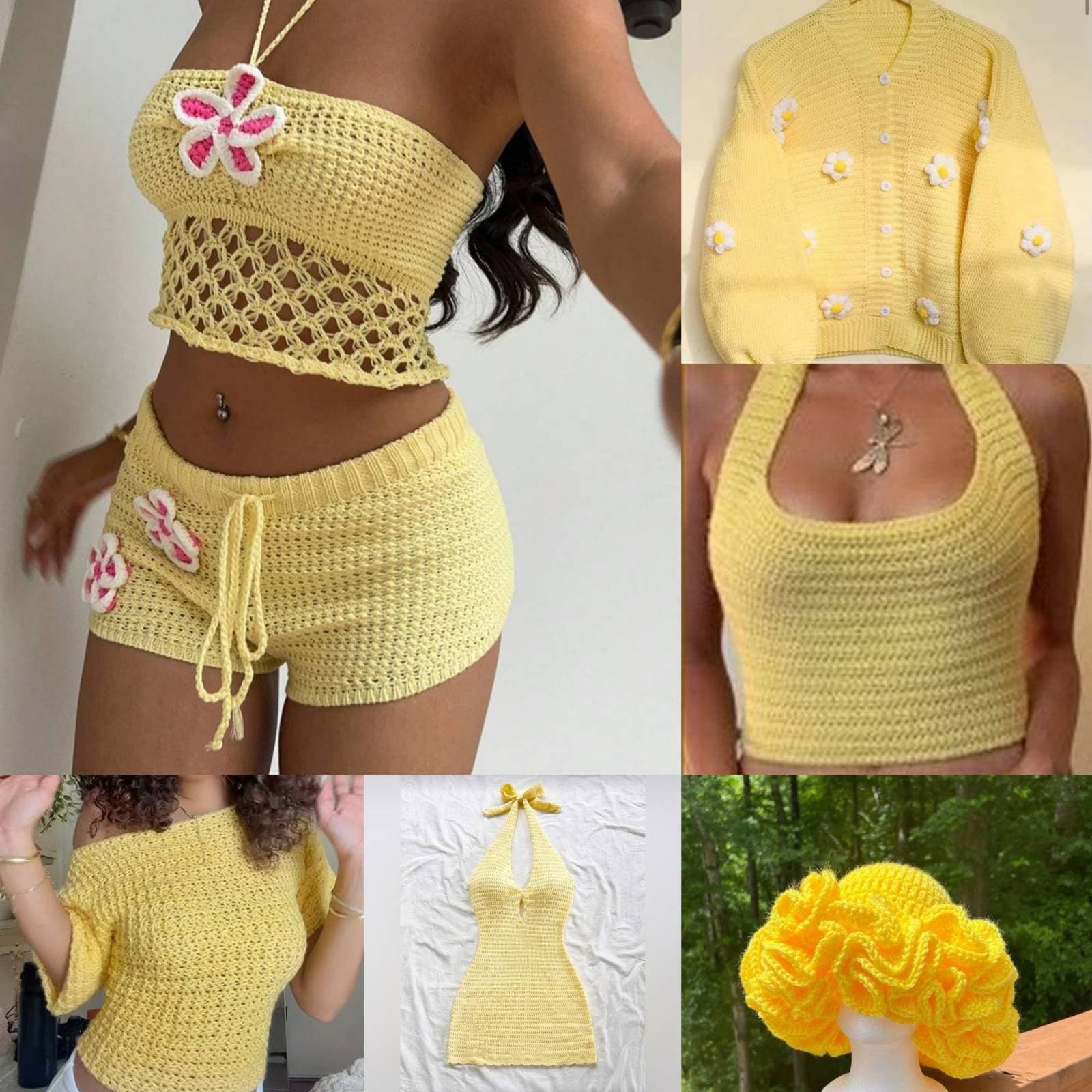 Handmade crochet wears