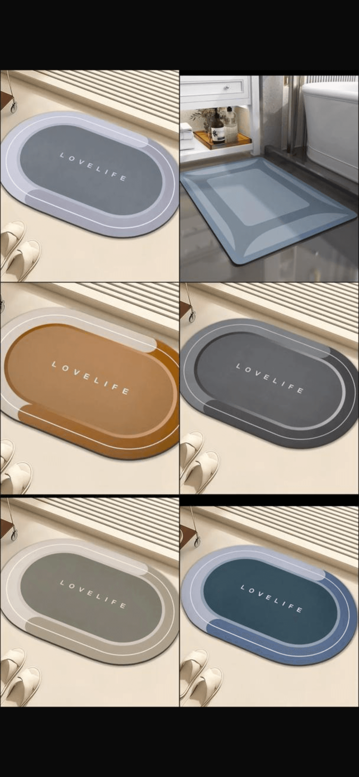 Bathroom mat