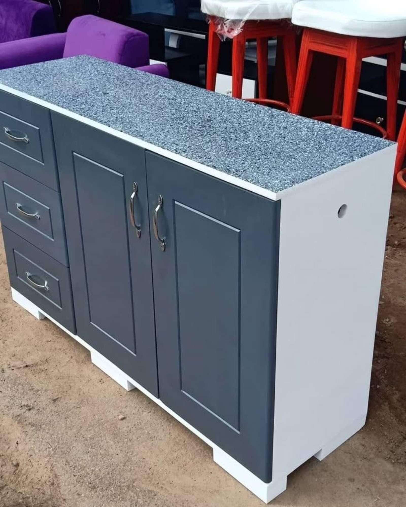 Wooden gas coubord