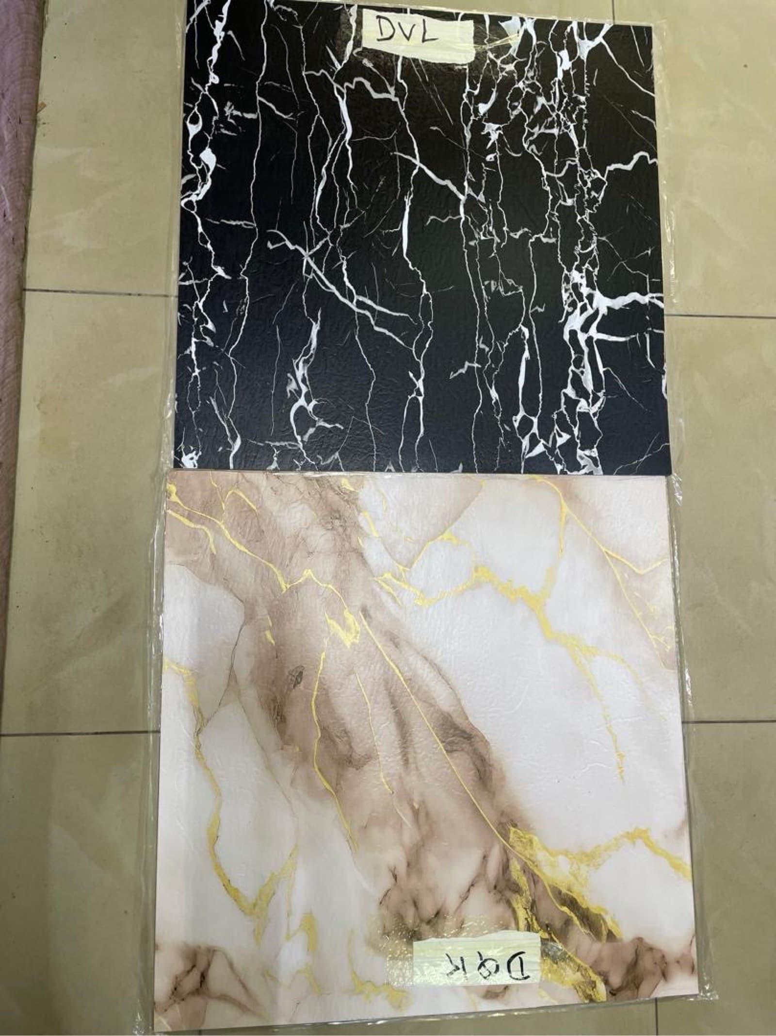 PVC flooring vinyl tiles