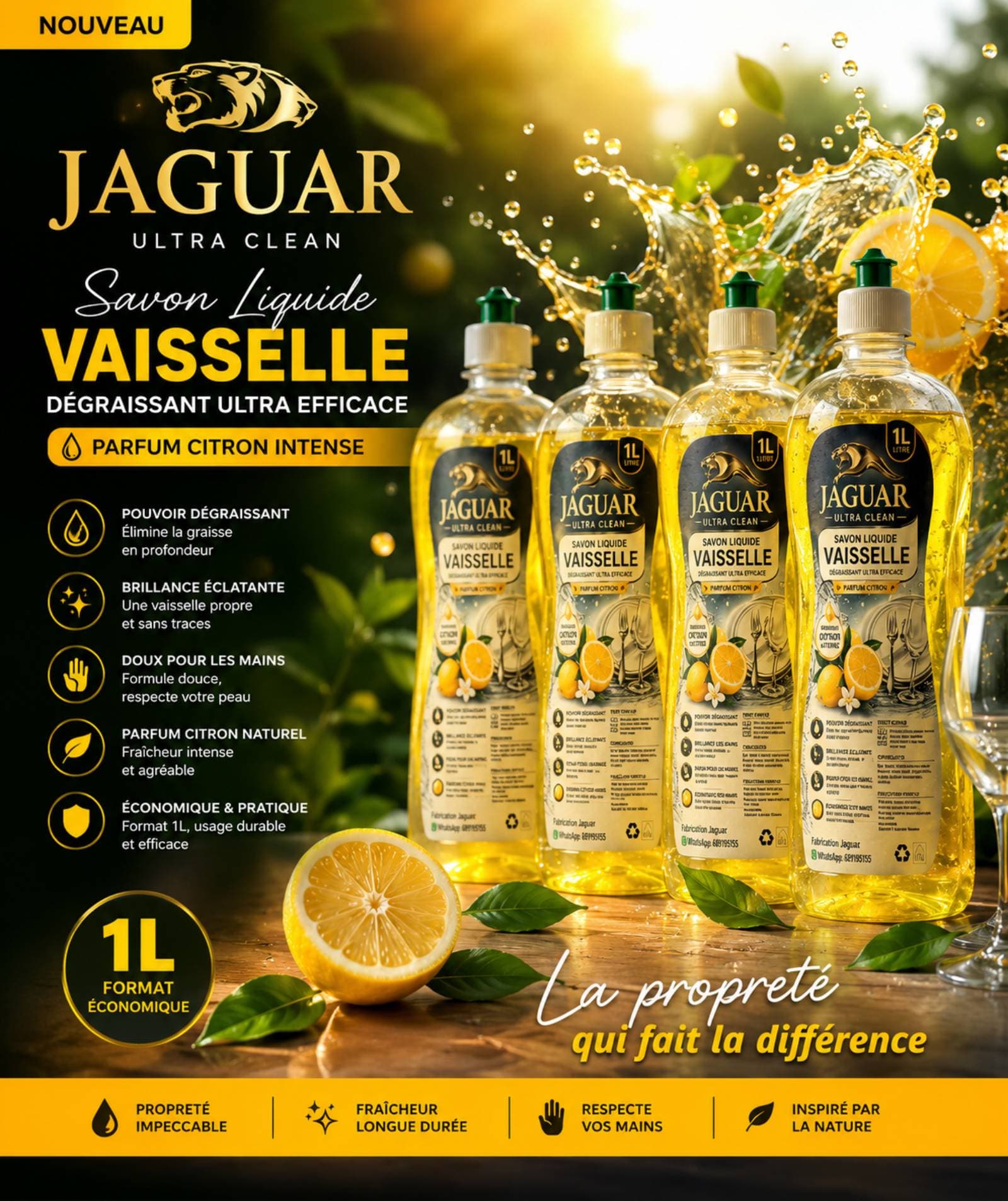 Savon liquide vaisselle