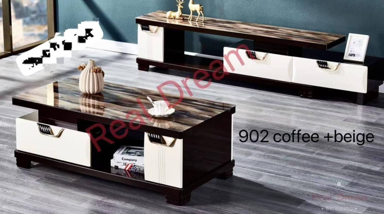 2 set table, center table and TV stand very durable