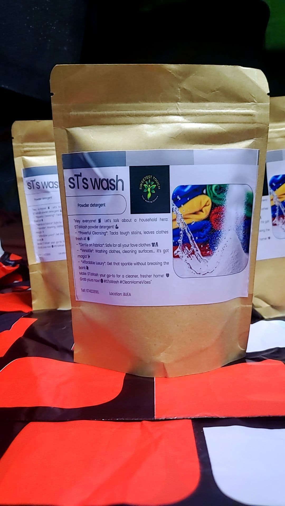 ST's wash (powderdetergent)