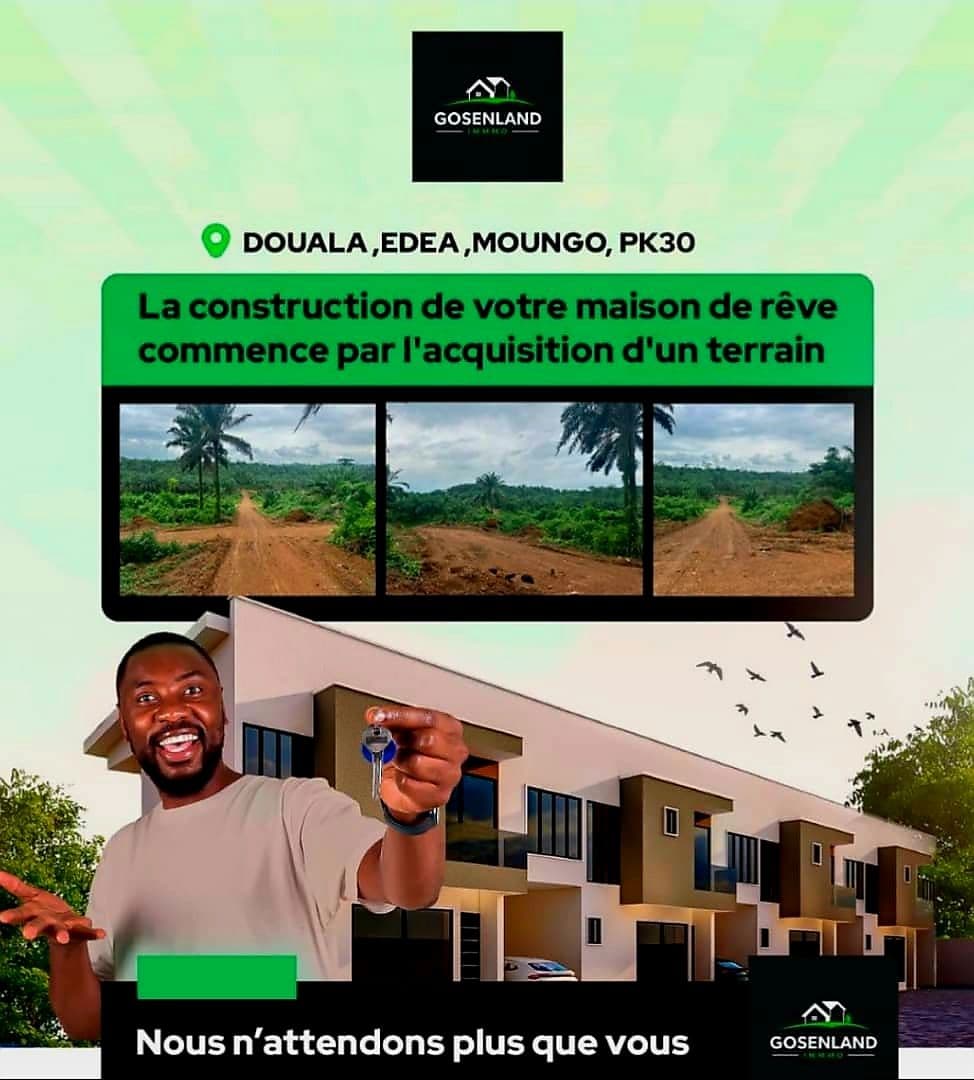 lands and plot for sale in Douala,Nkongsamba Edea